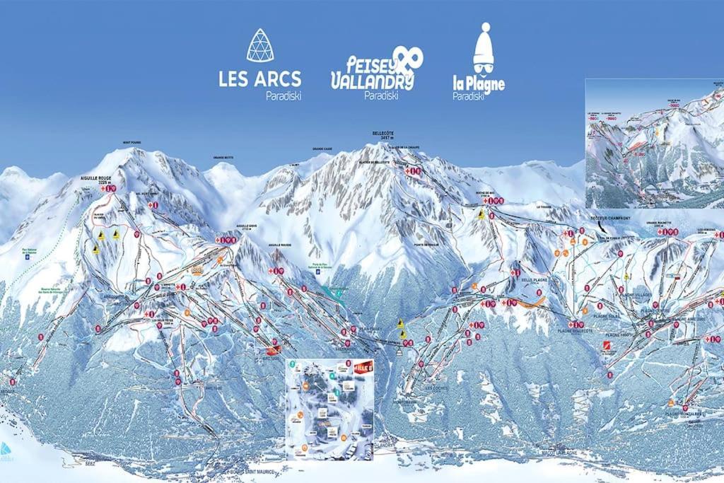 Residence Le Rami, Appartement 5 Personnes Ski Au Pied Ла-Плань Экстерьер фото